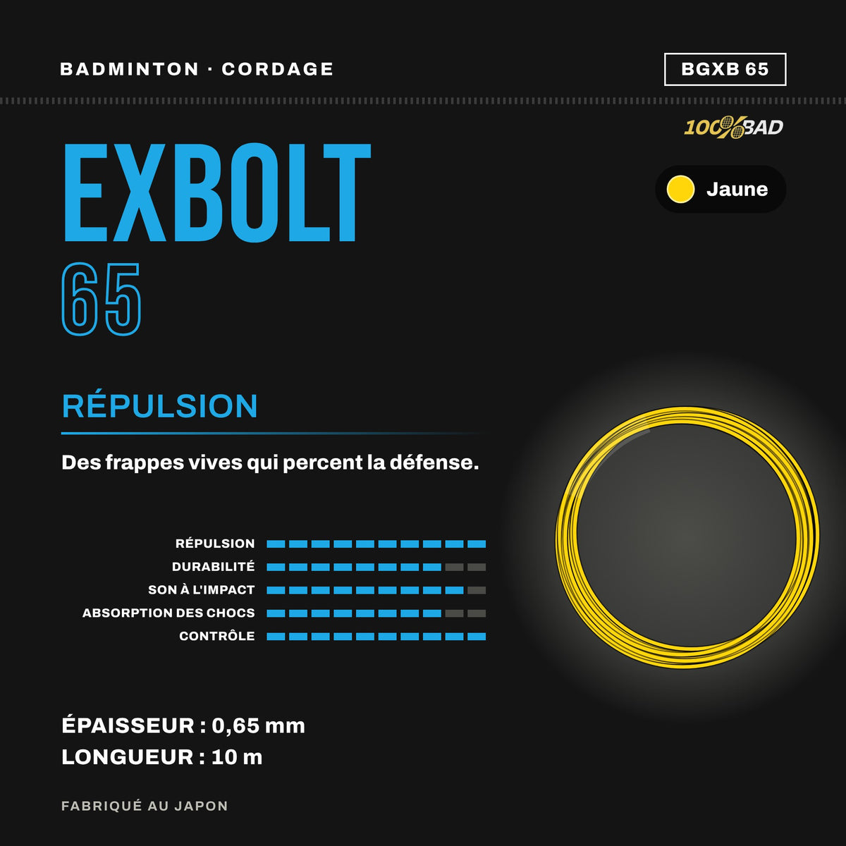EXBOLT 65 - 100%BAD