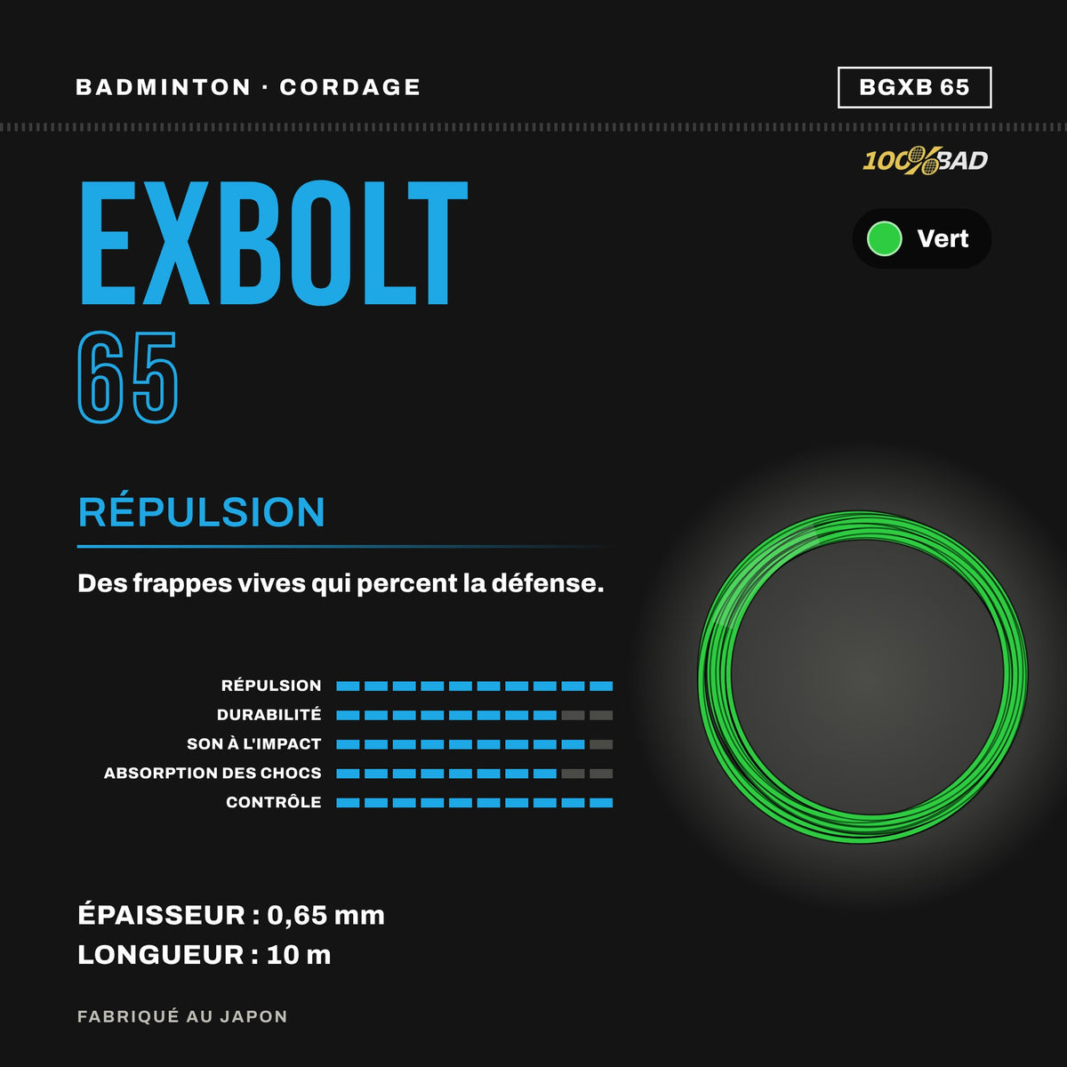 EXBOLT 65 - 100%BAD